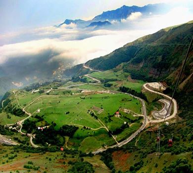 حیران، گردنه‌ای پر پیچ و خم و مه‌آلود در غربی‌ترین بخش جنگل‌های هیرکانی